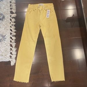 Daze Straight Up High Rise Straight Jeans